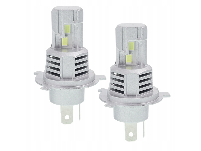 H4 LED lemputes 9-36V,  6500K, 30W 2VNT. 1