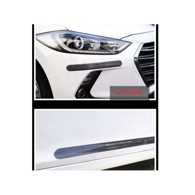 Adhesive car sill protection tape 10cm X 5m (Carbon 5D pattern) 2