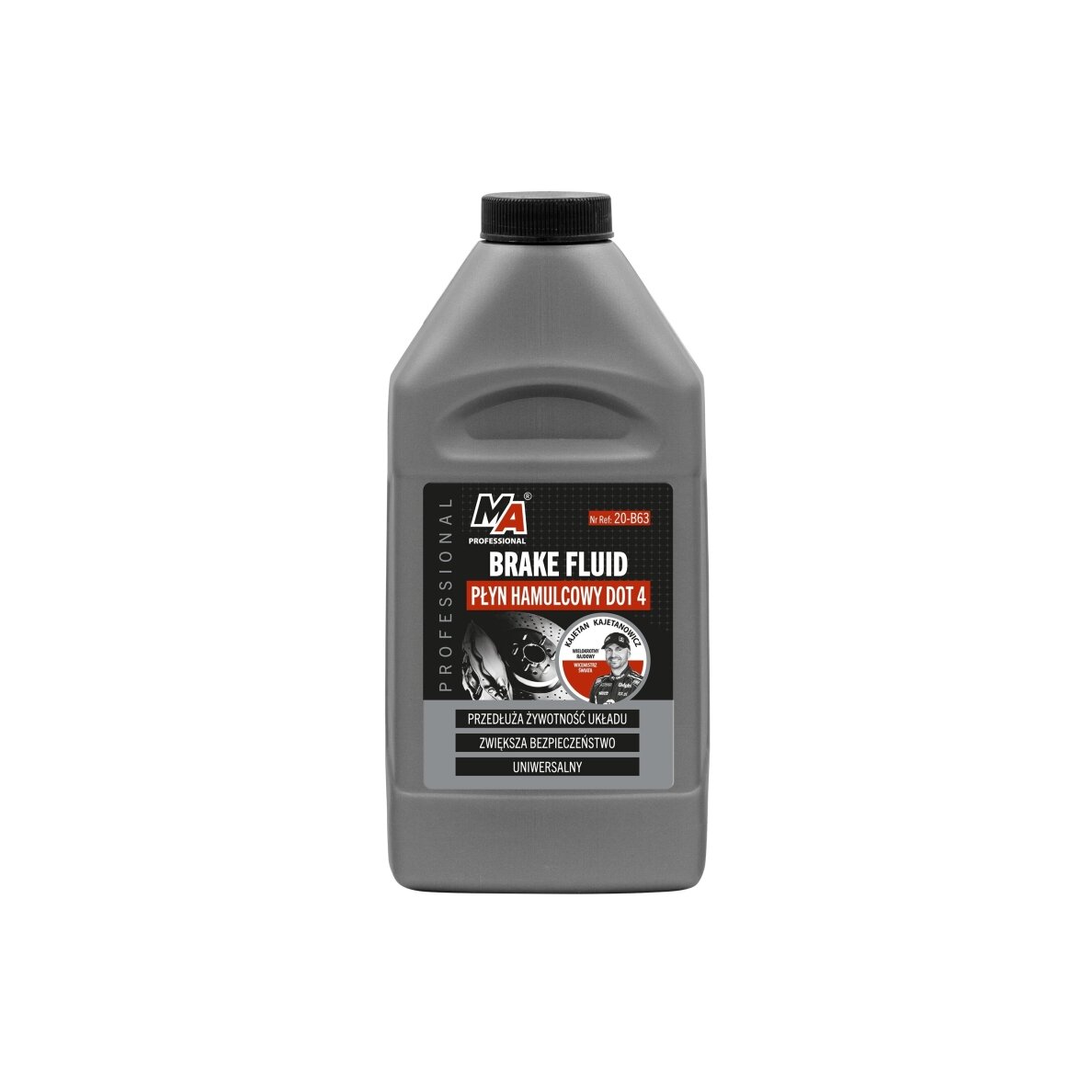 MA PROFESSIONAL Brake fluid DOT4 - 485g. resistant to -70°C - +230°C 20-B63 MA PROFESSIONAL Brake fluid DOT4 - 485g. resistant to -70°C - +230°C 20-B63