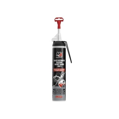 MA PROFESSIONAL - Black High temperature silicone gasket maker 260°C-200ml 20-A97 MA PROFESSIONAL - Black High temperature silicone gasket maker 260°C-200ml 20-A97