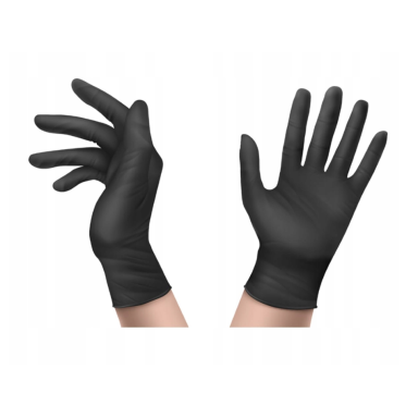 MA PROFESSIONAL - Nitrile gloves black - reinforced 5g. 100 pcs L-9 size MA PROFESSIONAL - Nitrile gloves black - reinforced 5g. 100 pcs L-9 size