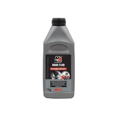 MA PROFESSIONAL Brake fluid DOT4 - 1kg resistant to -70°C - +230°C 20-B53