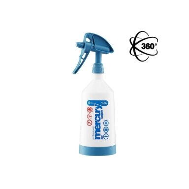 Kwazar pressure sprayer Mercury Super 360° PRO+ 1L (blue) Kwazar pressure sprayer Mercury Super 360° PRO+ 1L (blue)