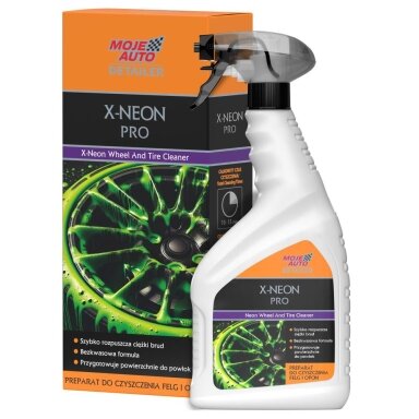X-Neon PRO Whell and Tire cleaner 750ml MOJE AUTO 19-676 X-Neon PRO Whell and Tire cleaner 750ml MOJE AUTO 19-676