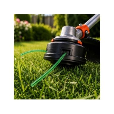 Reinforced square trimmer line, 2.4 mm, 100 meters