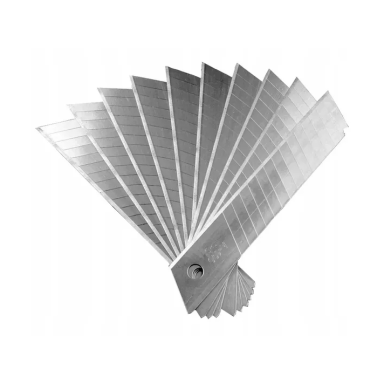 Thin snap-off blades 18mm 10pcs. Thin snap-off blades 18mm 10pcs.