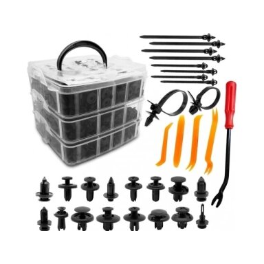 Plastic clamp holder set 635pcs