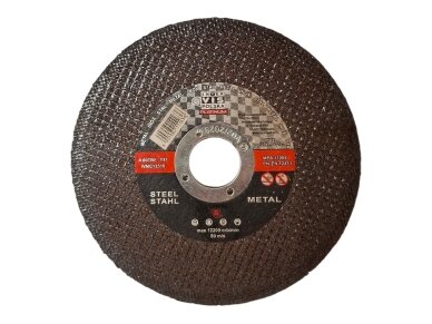 PLATINUM metalo pjovimo diskas 125 x 1,0 x 22.23 mm PREMIUM KOKYBĖ