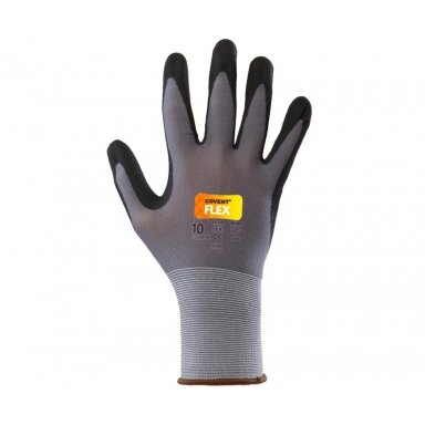 PREMIUM FLEX Work gloves coated with nitrile foam - resistant to abrasion (10 size) PREMIUM FLEX Work gloves coated with nitrile foam - resistant to abrasion (10 size)