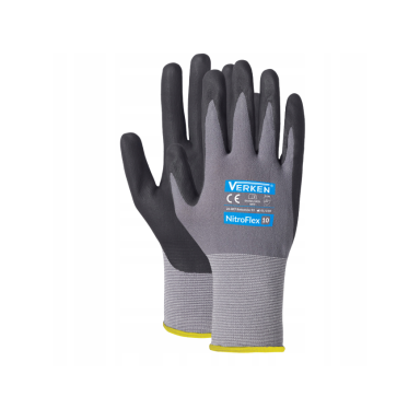 PREMIUM NitroFlex Work gloves coated with nitrile foam - resistant to abrasion (9 size) PREMIUM NitroFlex Work gloves coated with nitrile foam - resistant to abrasion (9 size)