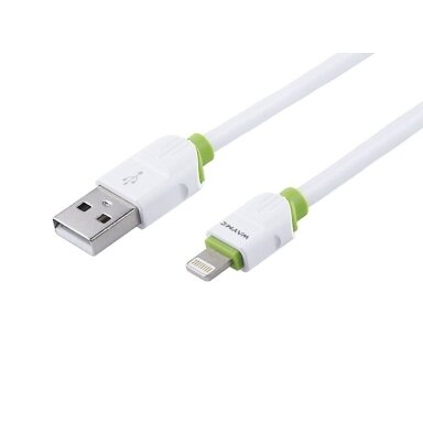 Charging and synchronization cable, Silicone cable 100 cm, USB > Lightning, max. 30W