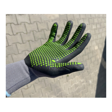 PREMIUM NitroFlex Dots Work gloves coated with nitrile foam with dots - resistant to abrasion (10 size) PREMIUM NitroFlex Dots Work gloves coated with nitrile foam with dots - resistant to abrasion (10 size)