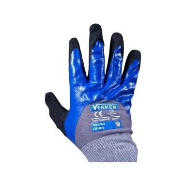 Nitrile gloves Oil Ultra gloves - abrasion, oil, liquid resistant (size 10) with buckle Nitrile gloves Oil Ultra gloves - abrasion, oil, liquid resistant (size 10) with buckle