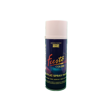 Spray acrylic paint white shiny 400ml Spray acrylic paint white shiny 400ml