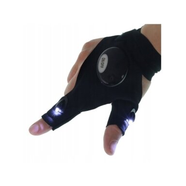LED gloves, 1 pcs. LED gloves, 1 pcs.