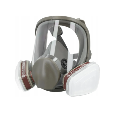 6800 Respirator - protective full face mask complete set with carbon filters + 10pcs additional pre-filters 2 6800 Respirator - protective full face mask complete set with carbon filters + 10pcs additional pre-filters 2