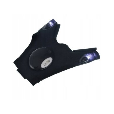 LED gloves, 1 pcs. 1