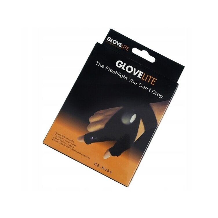 LED gloves, 1 pcs. 2