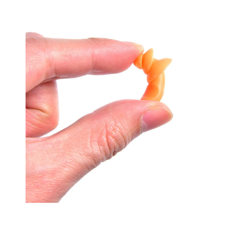 Reusable earplugs with cord 1