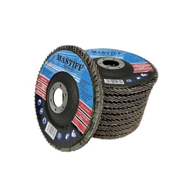 Flap disc for metal and wood, 125x22.23 mm, P60