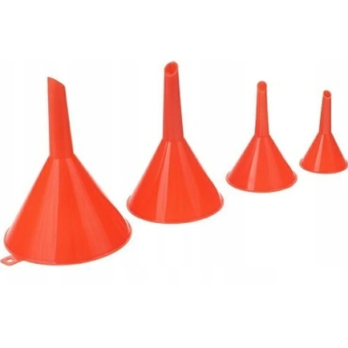 Funnel - drip set 4pcs 50mm, 75mm, 100mm, 125mm Funnel - drip set 4pcs 50mm, 75mm, 100mm, 125mm