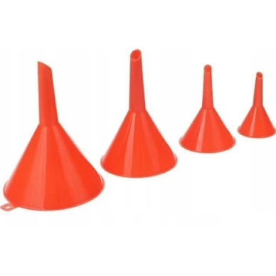 Funnel - drip set 4pcs 50mm, 75mm, 100mm, 125mm 1