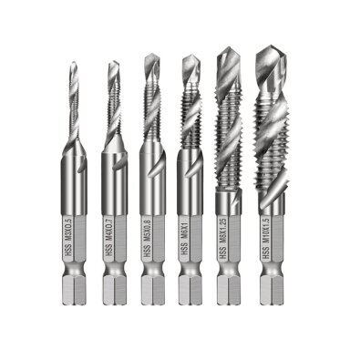 Tap - tap set HSS M3 M4 M5 M6 M8 M10 6pcs.