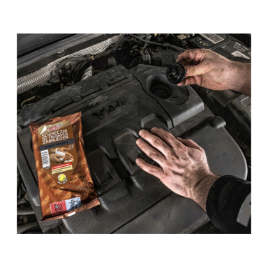 Heavy-duty stain cleaning wipes for hands and various surfaces (Lemon) 24pcs. MOJE AUTO 19-076