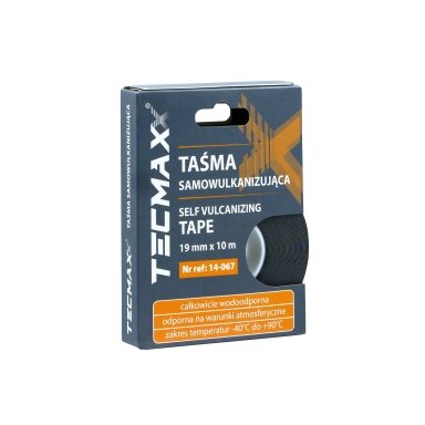 TECMAXX - Self-vulcanizing repair tape -40°C to + 90°C / 19mm x 10m