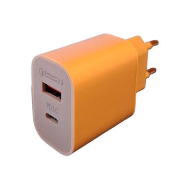Phone charger 20W + cable usb - usb type c 100cm (white)