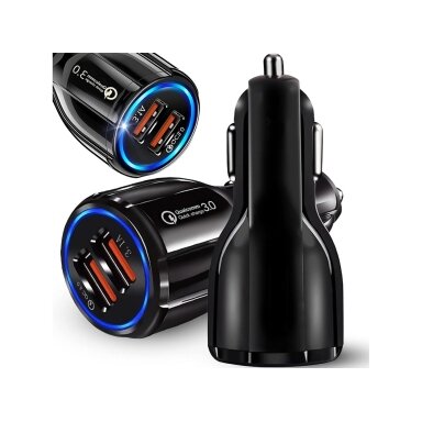 12-24V Car charger - charger - adapter 2 X USB QuickCharger 3.0 12-24V Car charger - charger - adapter 2 X USB QuickCharger 3.0