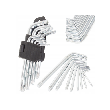 Torx keys T10-T50 9pcs.