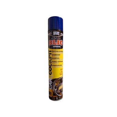 Universal dashboard - panel cleaner (VANILLA) 750ml UV PROTECTION - ANTISTATIC