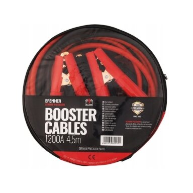 Jumper cables 1200A, 4,5m, cable size 25mm² (reliable quality)