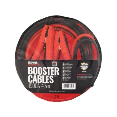 Jumper cables 1500A, 4,5m, cable size 50mm² (reliable quality)