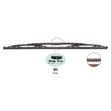 Wiper blade for buses 32"/800mm LUCAS
