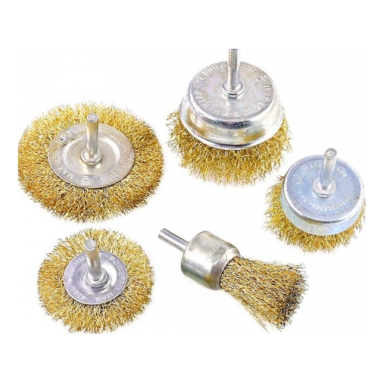 Set of wire brushes 5 pcs.