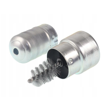 Battery terminal cleaning brush