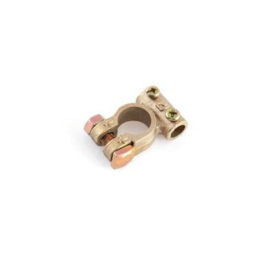 Brass battery terminal + 19mm, 25 mm2